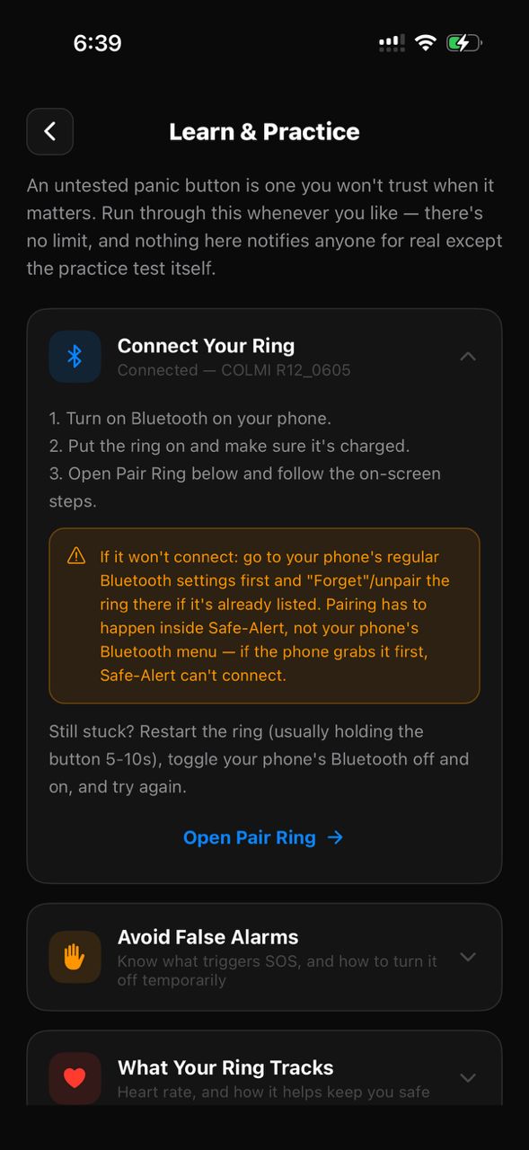 Connect your ring guide